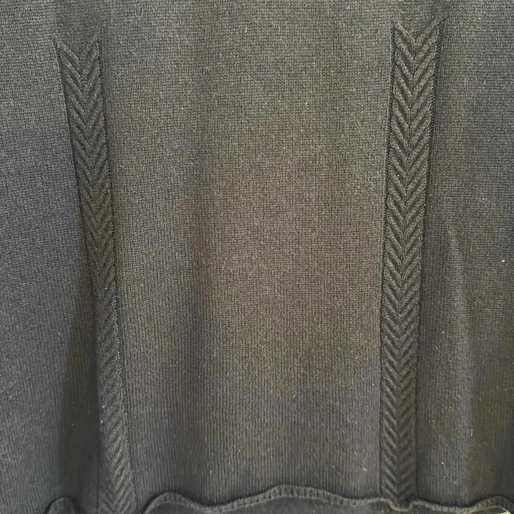 Emanuel Ungaro Vintage Black Cashmere & Silk Blend Sweater